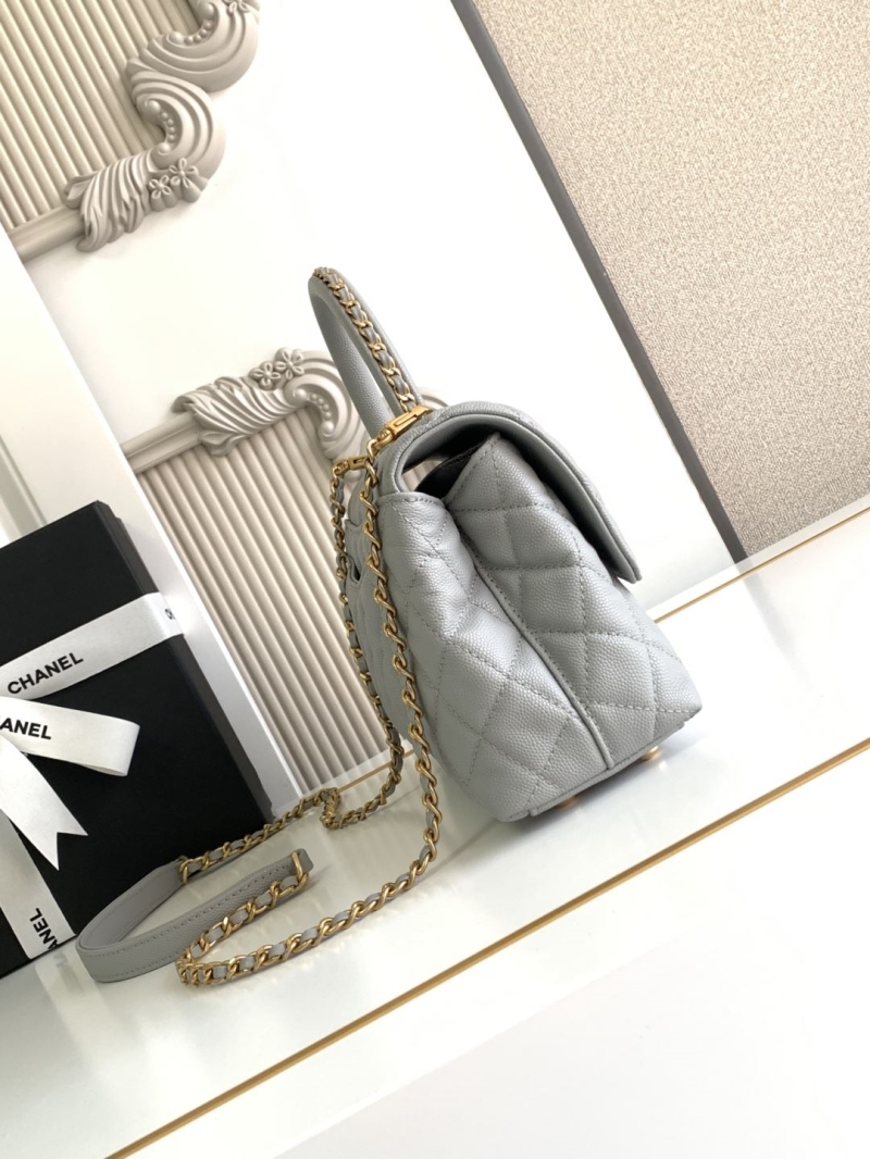 Ch**el top handle bags